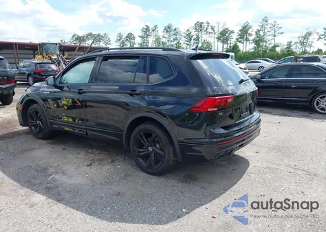 2024 Volkswagen Tiguan 2.0T Se R-Line Black из США, поврежденный, VIN 3VVCB7AX9RM199007